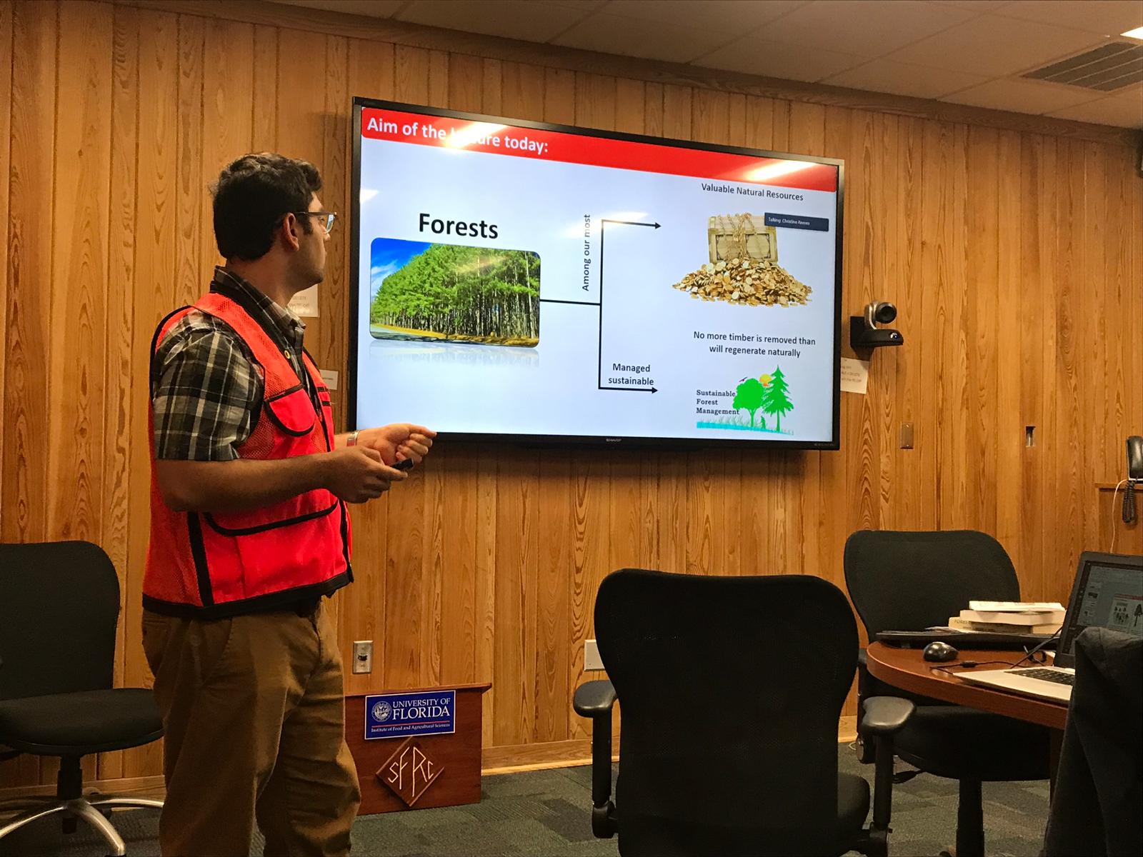 Forest Mensuration course at the University of Florida