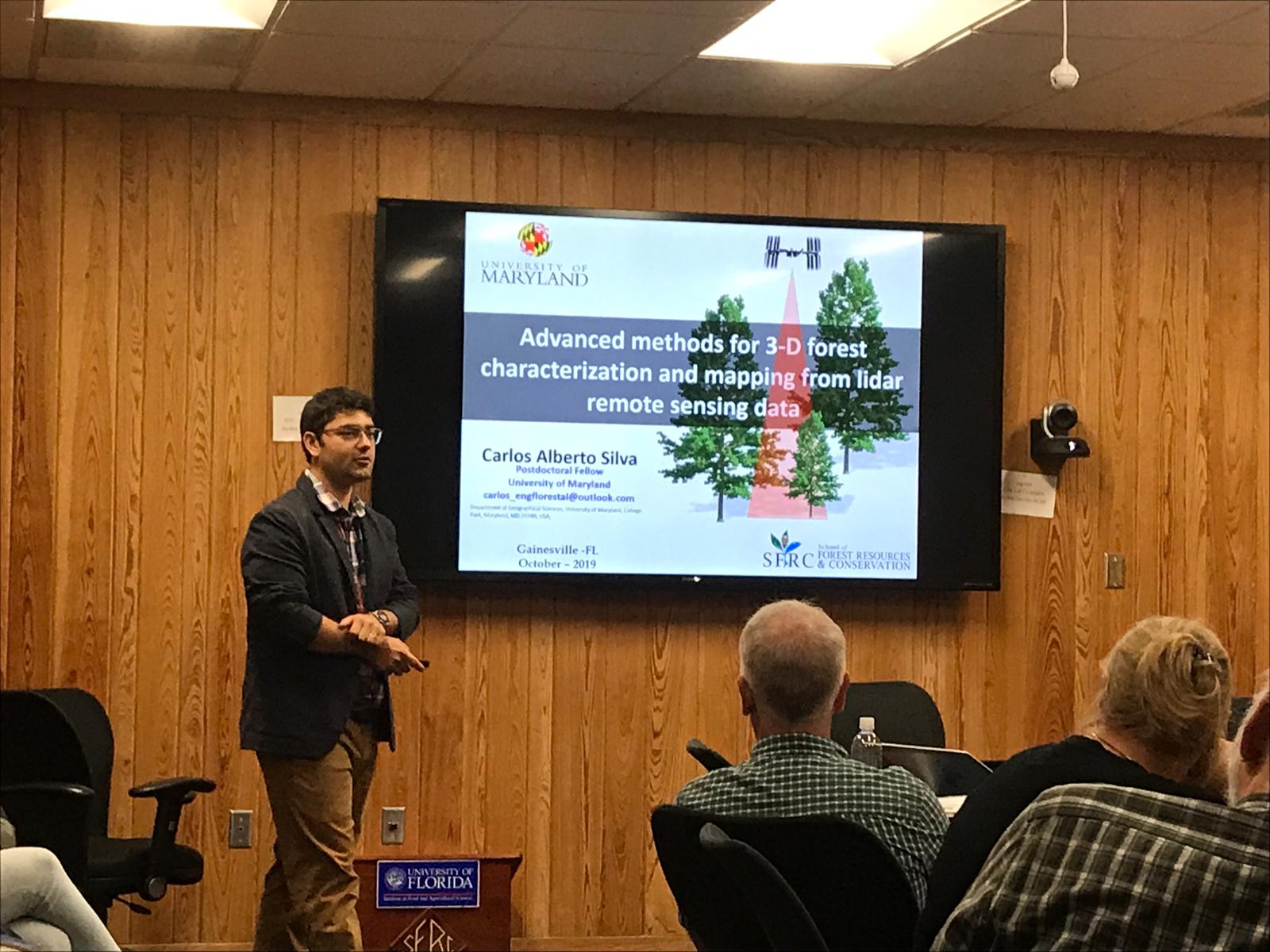 Forest Resources Information Systems course at the University of Florida